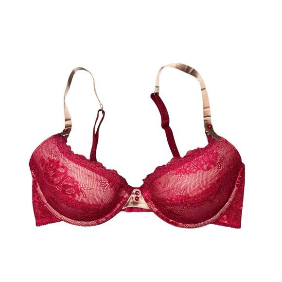 Simply Vera wang lace Demi bra 34d - Picture 2 of 4